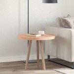 Omaxi 788719 Deska stolu Světle hnědá 60 x 4 cm (kruh) Pevné dubové dřevo – Zboží Dáma