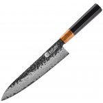 SaKuRo Šefkuchařský nůž z damaškové oceli Eben 2.0 20,8 cm – Zbozi.Blesk.cz