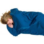 Lifeventure Polycotton Sleeping Bag Liner rectangular Modrá – Zboží Mobilmania