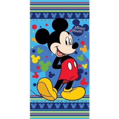 Max Fashion Osuška bavlna Mickey Mouse Icons 70 x 140 cm – Zbozi.Blesk.cz