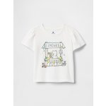 GAP Baby tričko Brannan Bear Bílá – Zboží Dáma