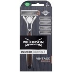 Wilkinson Sword Quattro Essential 4 Vintage Edition + 4 ks hlavic – Zbozi.Blesk.cz