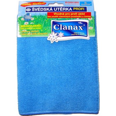 Clanax Profi švédská utěrka zelená 40 x 40 cm 280 g/m2 1 ks – Zbozi.Blesk.cz