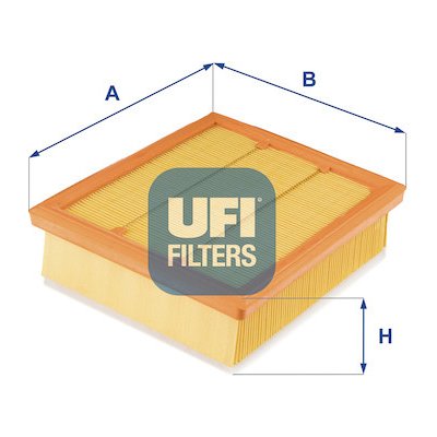 Vzduchový filtr UFI 30.677.00 – Hledejceny.cz