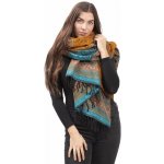 Šála INDI aztek okrová VI. – Sleviste.cz