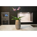 Ter Steege Váza Renzo shiny grey D31 H68 – Hledejceny.cz