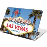 Sablio Samolepka na notebook Welcome to Las Vegas - 38x26 cm – Zboží Živě