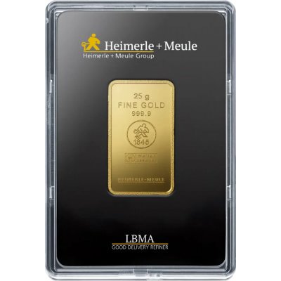 Heimerle + Meule zlatý slitek 25 g – Zboží Dáma