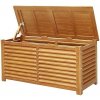 Zahradní úložný box Sunfun Diana box dřevo z akácie 127 x 51 x 62 cm 1302871