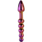 Dream Toys Glamour Glass anální dildo rainbow 18 cm – Zboží Dáma