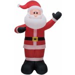 Nafukovací XXL Santa Claus s LED osvětlením 300cm – Hledejceny.cz