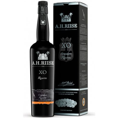 A.H. Riise XO Founders Reserve batch V 44,4% 0,7 l (karton) – Sleviste.cz