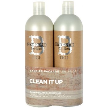 Tigi Bed Head Man Clean Up 750 ml šampon + 750 ml kondicionér dárková sada