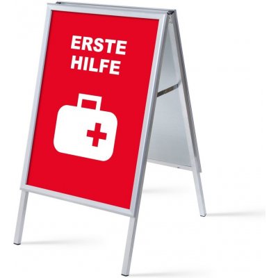 Jansen Display Set reklamního áčka A1, První pomoc, německy, 639 x 1094 mm – Zboží Živě