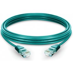 PremiumCord sputp03G Patch UTP RJ45-RJ45 level 5e, 3m, zelený