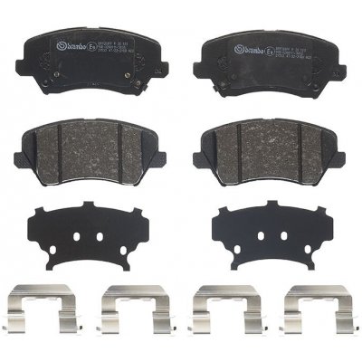 Sada brzdových destiček BREMBO P30123 – Hledejceny.cz