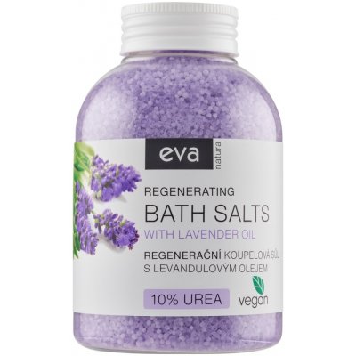 Eva Natura Lavender Oil koupelová sůl s regeneračním účinkem 600 g – Zboží Dáma