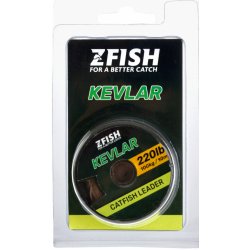 Zfish šňůra Kevlar Braid Hnědá 10m 80kg