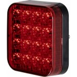 LED mlhové světlo 12V červené, 16 LED, ECE R10 R148, IP67 - 87x77x29 mm | Zboží Auto