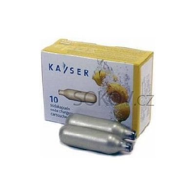 bombičky SIFON CO2 10ks KAYSER – Zboží Mobilmania