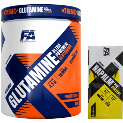 Fitness Authority Xtreme Glutamine 500 g – Zboží Mobilmania