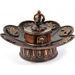 Sanu Babu Měděný stojánek na tyčinky Lotos 11 x 11 x 4 cm – Hledejceny.cz