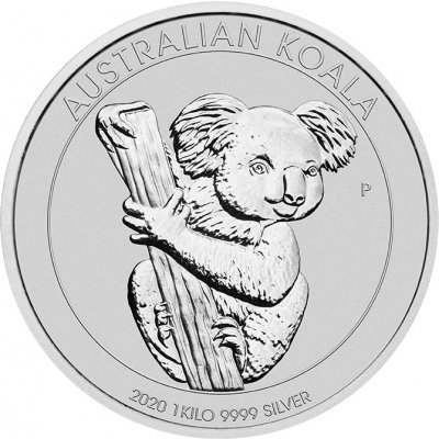 Perth mint Stříbrná mince Koala 2020 1Kg – Hledejceny.cz