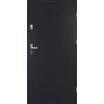 O.K. Doors Ocelové vchodové dveře Artemida Antracit 80 x 205 cm – Zboží Mobilmania