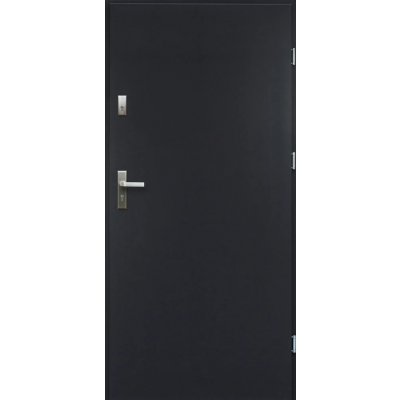 O.K. Doors Ocelové vchodové dveře Artemida Antracit 80 x 205 cm – Zboží Mobilmania