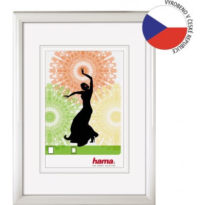 Hama rámeček plastový MADRID, bílý, 20x30cm – Hledejceny.cz