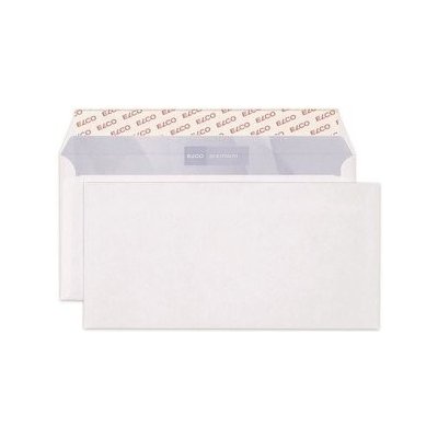 Obálka ELCO DL (C6/5) bílá samolepící s krycí páskou a vnitřním potiskem 114x229mm 200ks – Zboží Živě