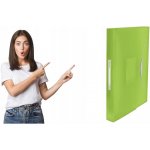 Esselte Aktovka s držadlem a 6 přihrádkami, Vivida zelená, A4, plast – Zboží Živě