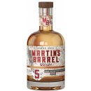 Martin´s Barrel 5y single malt peated whisky 43,3% 0,7 l (holá láhev)