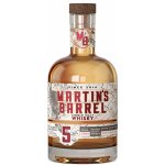 Martin´s Barrel 5y single malt peated whisky 43,3% 0,7 l (holá láhev) – Hledejceny.cz