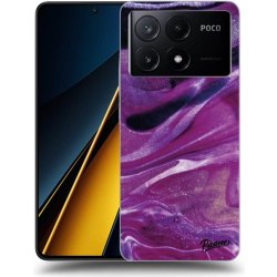 Picasee ULTIMATE CASE Xiaomi Poco X6 Pro - Purple glitter