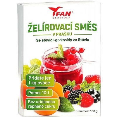 Fan Želírovací směs se Stévií 100 g – Zboží Dáma