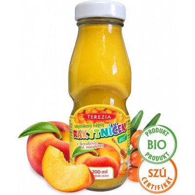 Terezia Company Rakytníček rakytník.nápoj broskev a med BIO 200 ml – Hledejceny.cz