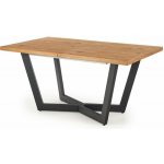 Halmar Rozkládací MASSIVE 160(250) x 90 dub světlý/černá – Sleviste.cz