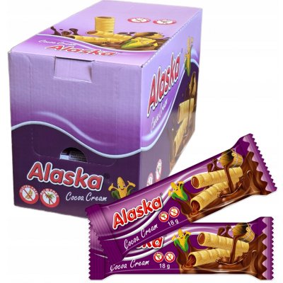 Alaska Kukuřičné trubičky kakaové 864 g – Hledejceny.cz