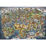ANATOLIAN Úžasná mapa světa 3000 dílků – Hledejceny.cz