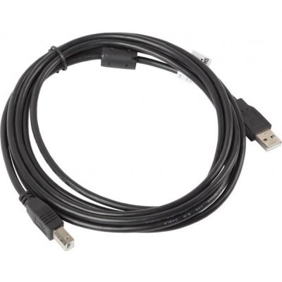 Lanberg CA-USBA-11CC-0030-BK USB 2.0 typu A M - USB 2.0 typu B M, 3m