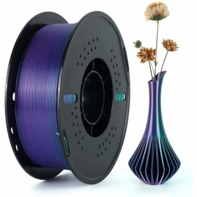 Kingroon PLA TRI COLOR 1,75 mm 1kg Zelená/Fialová/Měděná – Zboží Živě