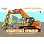 Stavařské omalovánky Stavební stroje – Zboží Dáma