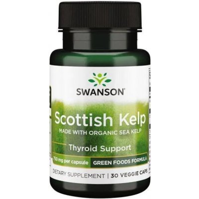 Swanson Scottish Kelp 750 mg 30 kapslí
