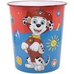 Stor Plastový smetný koš PAW PATROL 07090