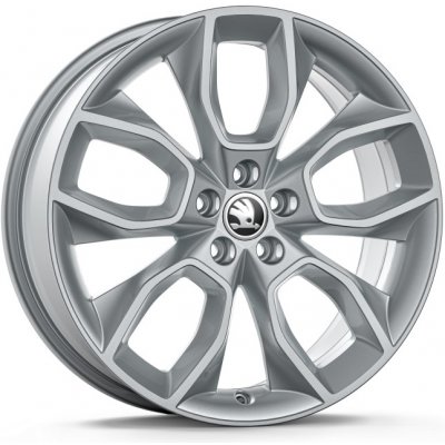 Škoda CRATER 7x18 5x100 ET39 silver – Sleviste.cz