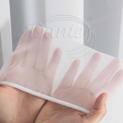 VOÁL BÍLÝ soft s olůvkem - 250 cm – Sleviste.cz