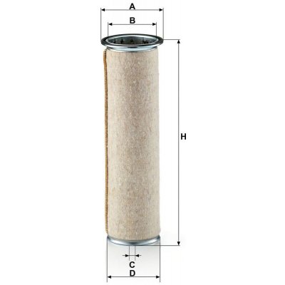 MANN-FILTER Vzduchový filtr MANN MF CF1122 – Hledejceny.cz