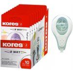 Kores Korekční strojek 2WAY Pastel 8 m x 4,2 mm – Zboží Živě