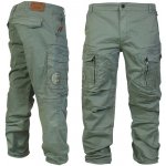 Kalhoty Yakuza Premium Selection cargo zelené olivové – Hledejceny.cz